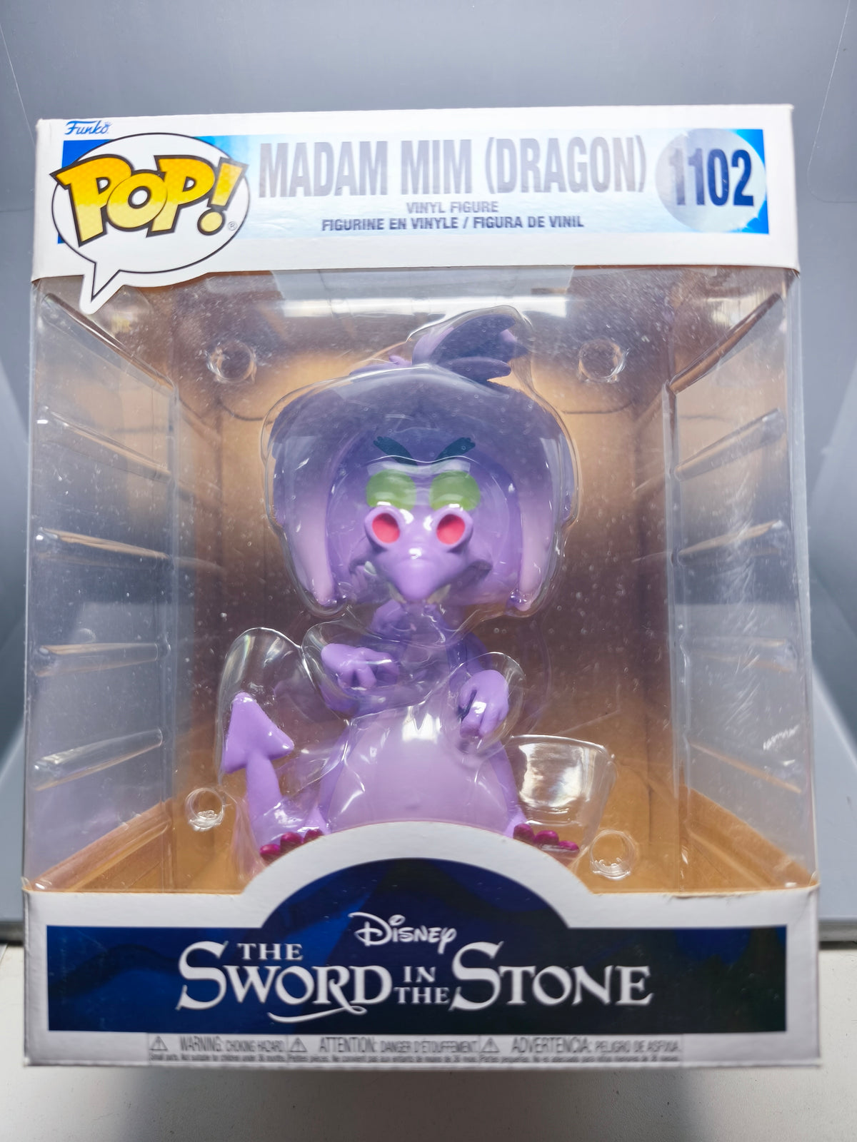 Funko Pop! 6 SWORD IN THE STONE 1102 Mim as Dragon (ET)