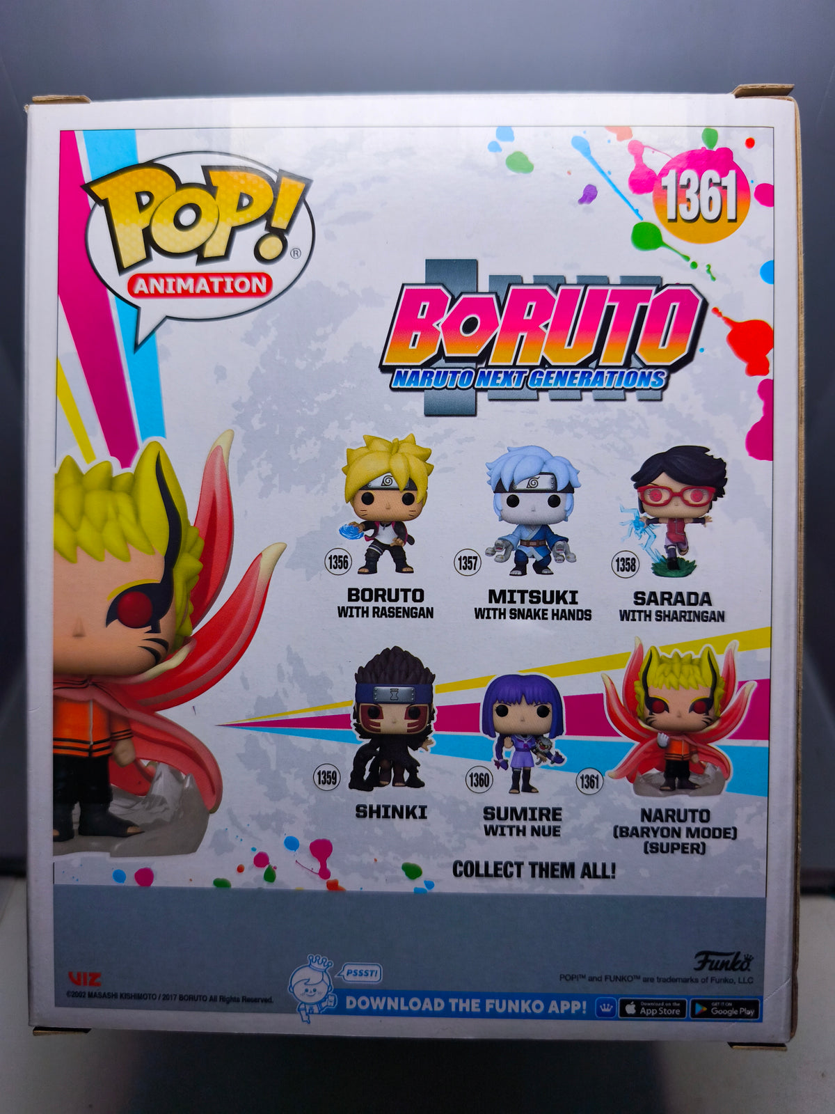 Funko Pop! BORUTO  Super 6" N° 1361 Baryon Naruto (ET)