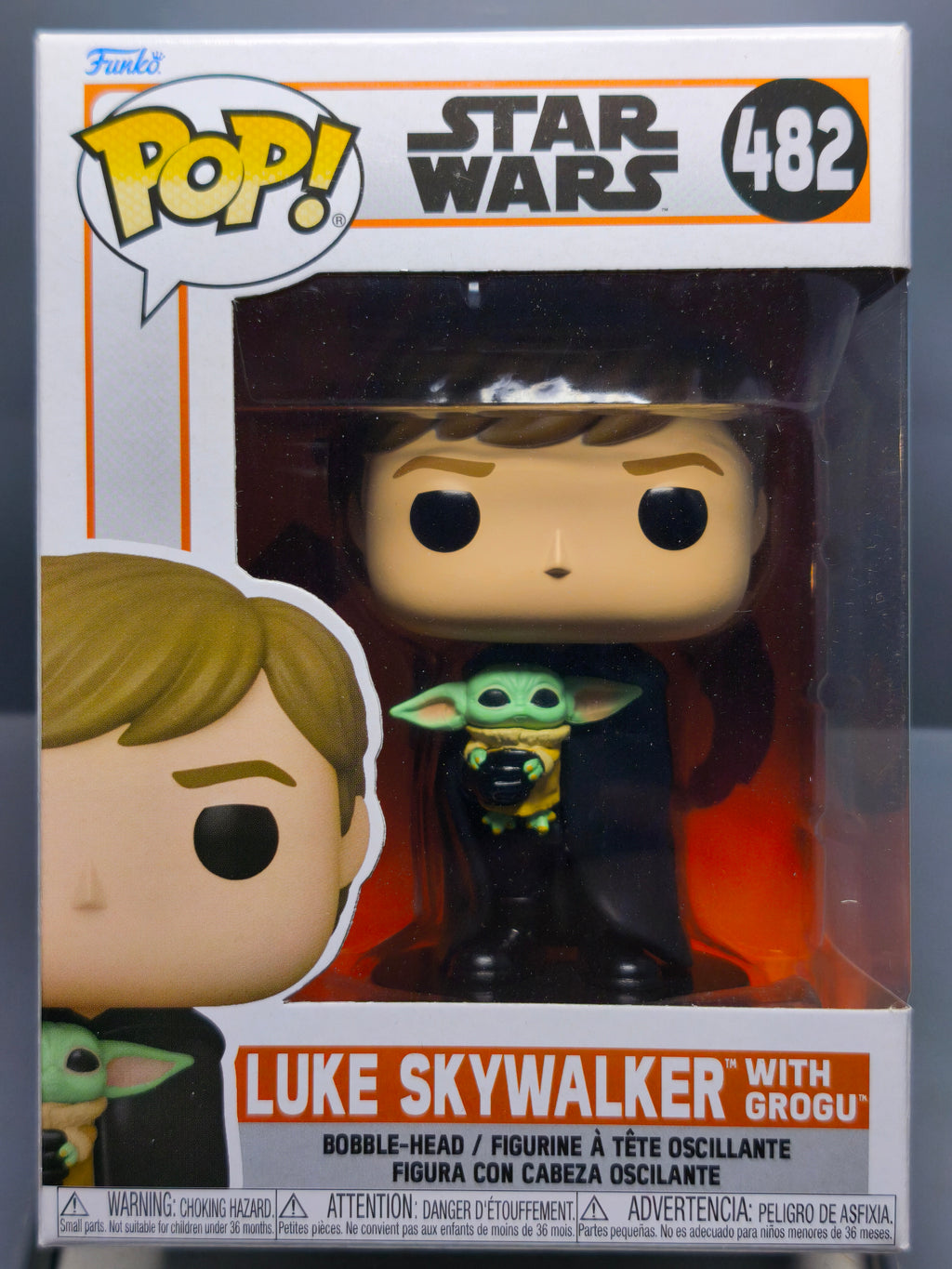Funko Pop! Stars Wars Mandalorian 482 Luke w/Child (NG146)