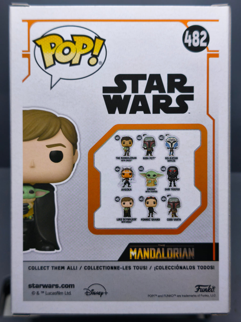 Funko Pop! Stars Wars Mandalorian 482 Luke w/Child (NG146)