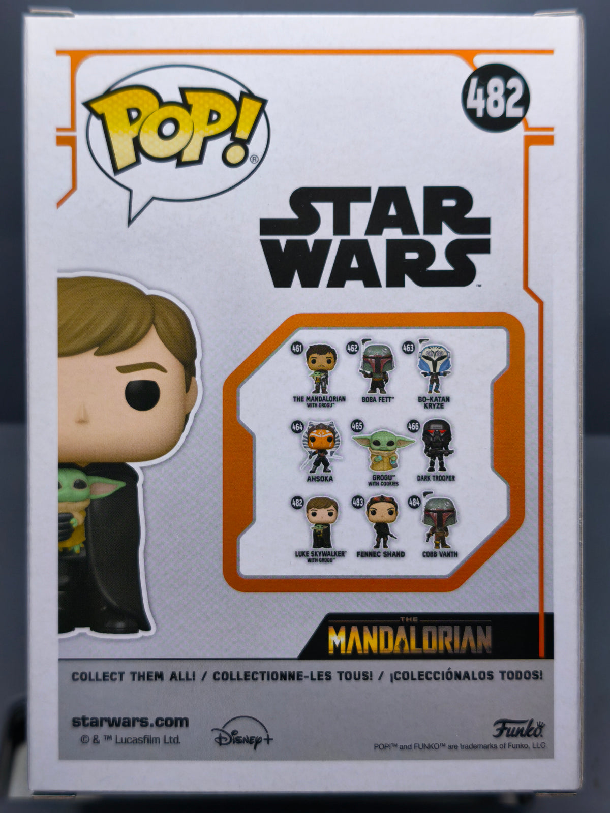 Funko Pop! Stars Wars Mandalorian 482 Luke w/Child (NG146)