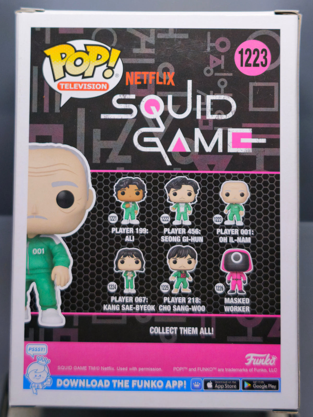 Funko Pop! SQUID GAME 1223 Il-nam 001 (NG125)