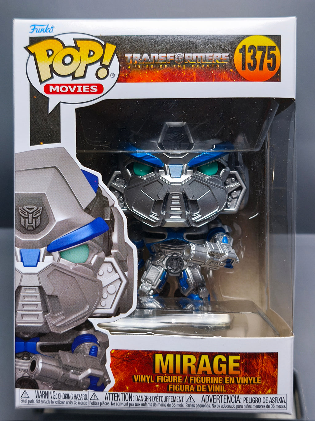 Funko Pop!  TRANSFORMERS POP Movies N° 1375 Mirage  (F37)