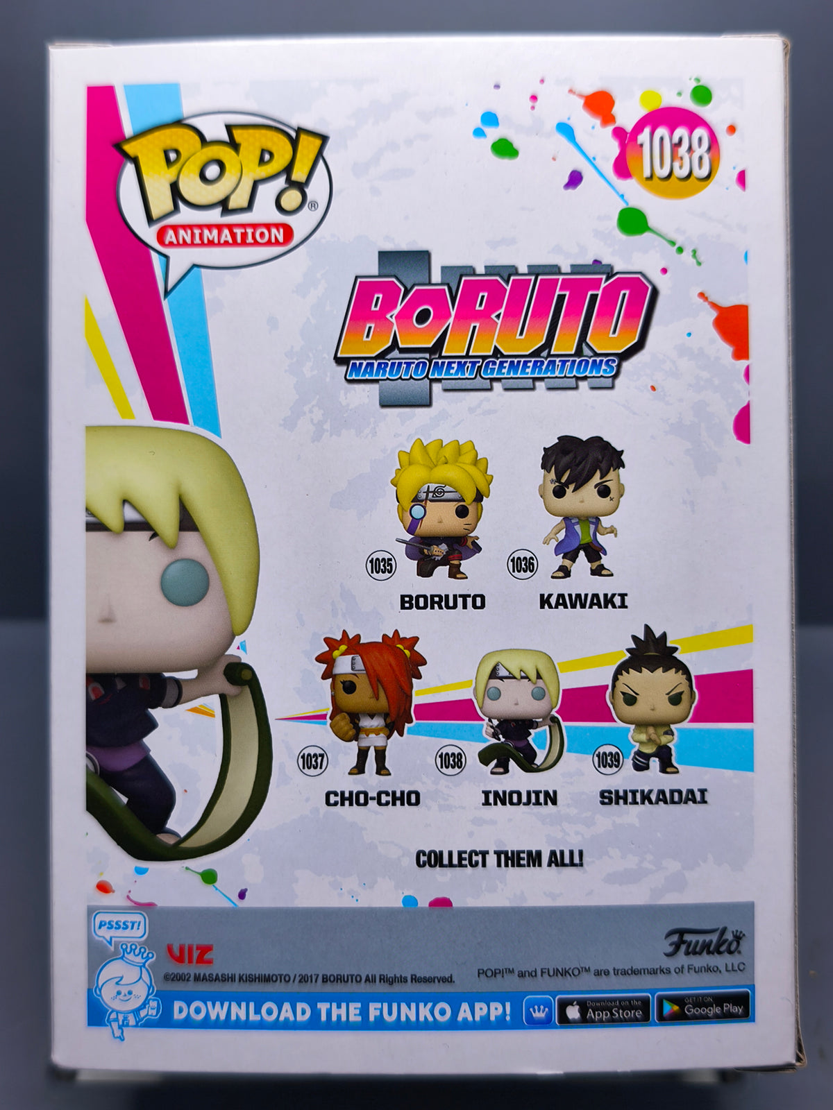 Funko Pop! Funko Pop! BORUTO 1038 Inojin (F26)