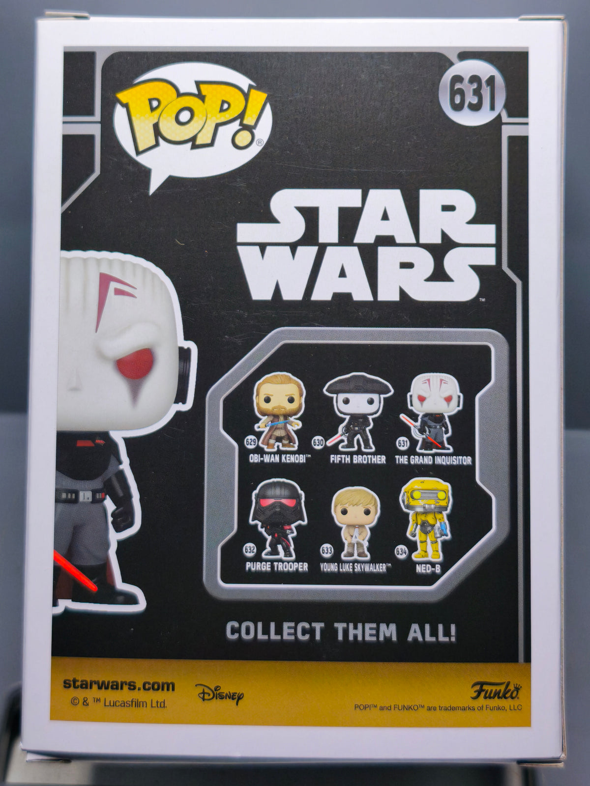 Funko Pop!  STAR WARS  N° 631 Grand Inquisiteur  (F34)