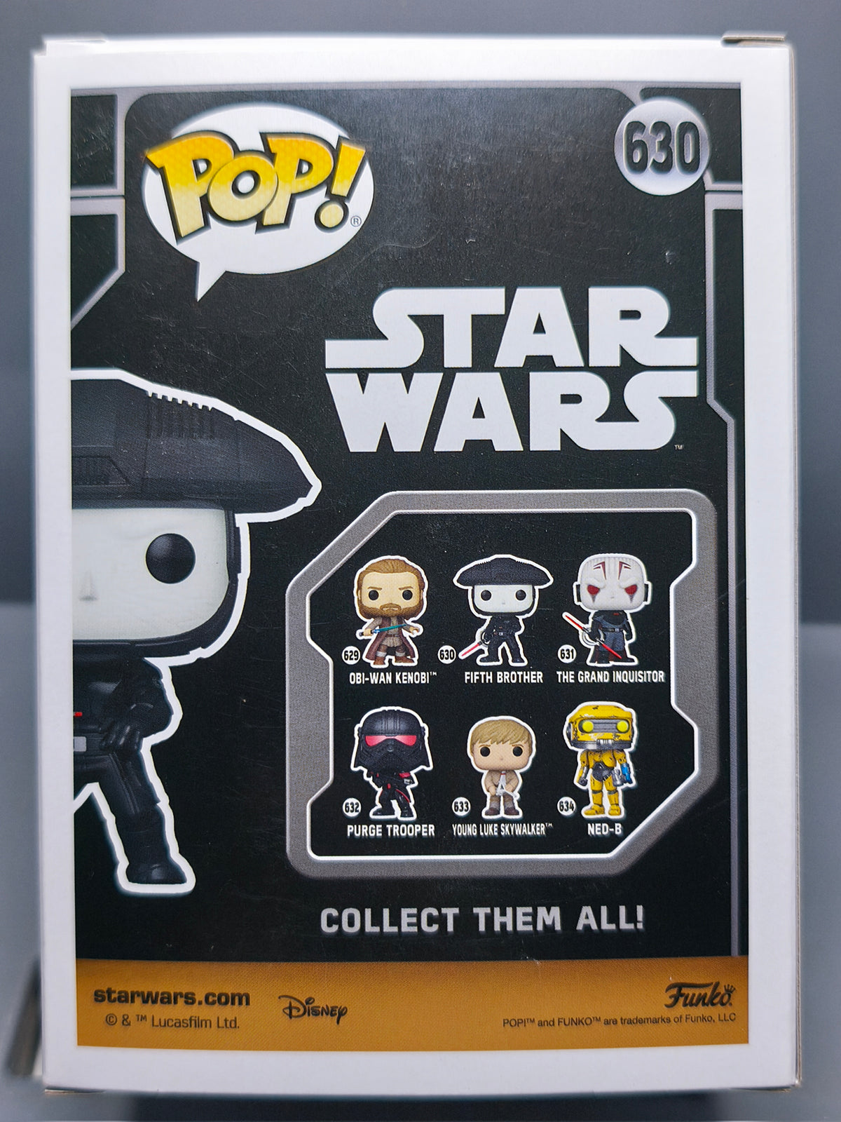 Funko Pop!  STAR WARS  N° 630 Cinquième Frère  (F28)