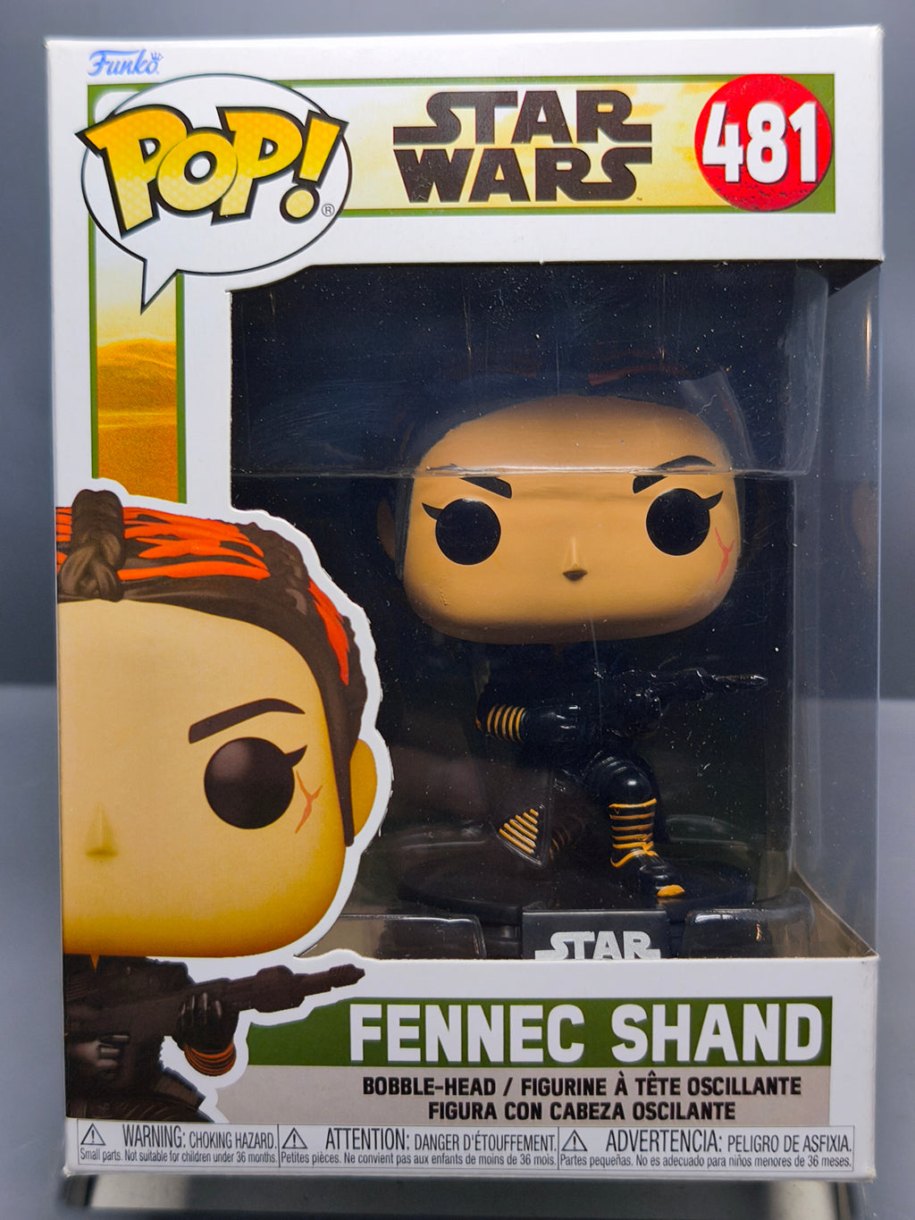 Funko Pop! STAR WARS 481 Fennec Shand (F19)