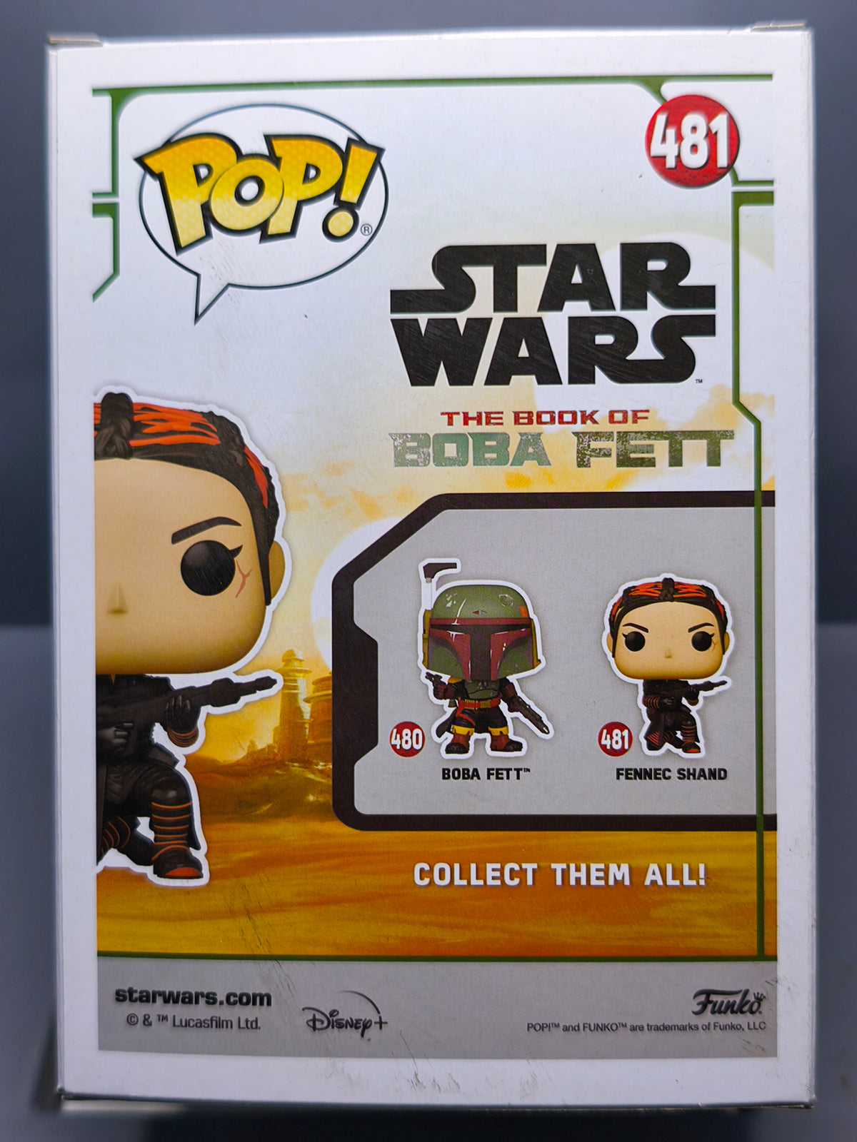 Funko Pop! STAR WARS 481 Fennec Shand (F19)