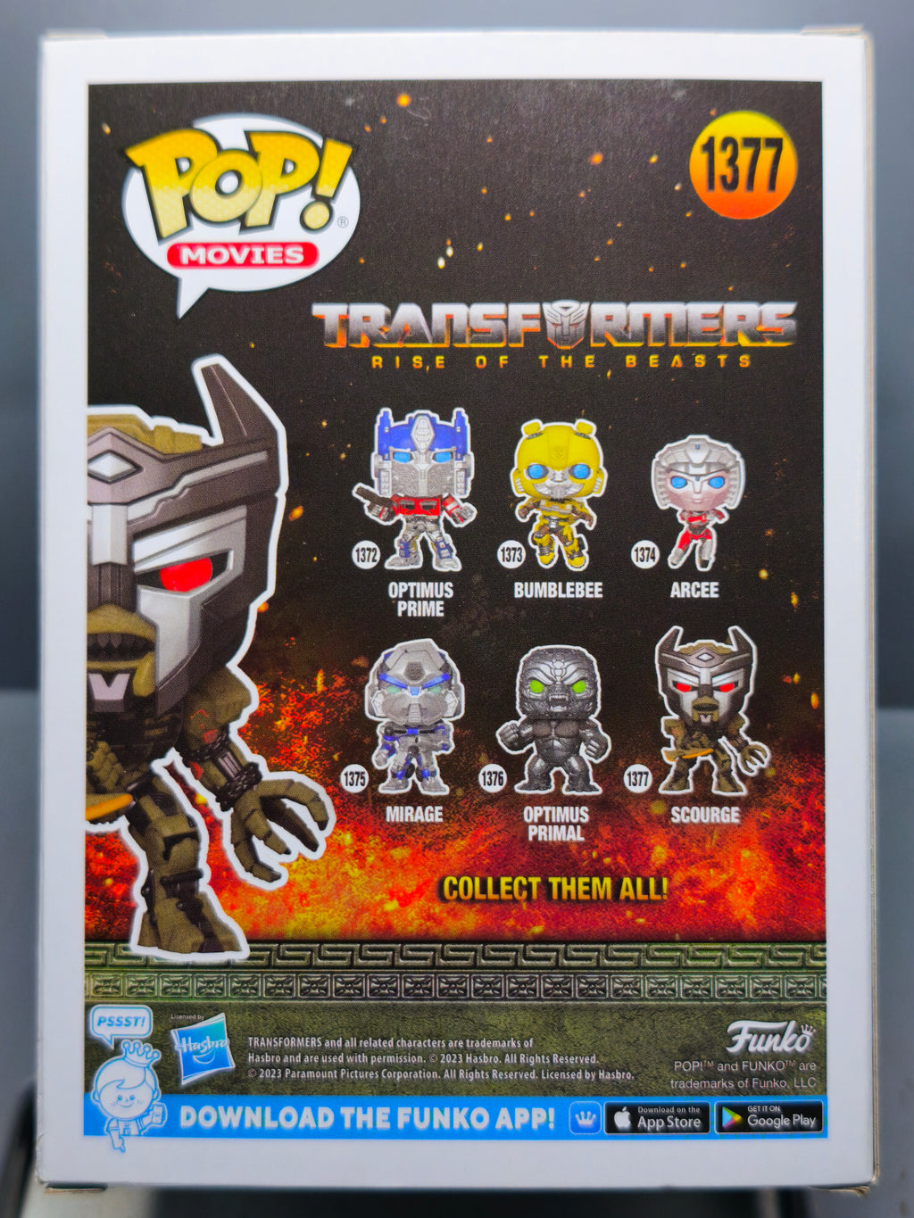 Funko Pop!  TRANSFORMERS POP Movies N° 1377 Scourge (F53)