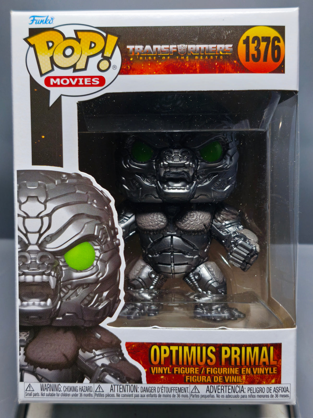 Funko Pop!  TRANSFORMERS POP Movies N° 1376 Optimus Primal (NG113)