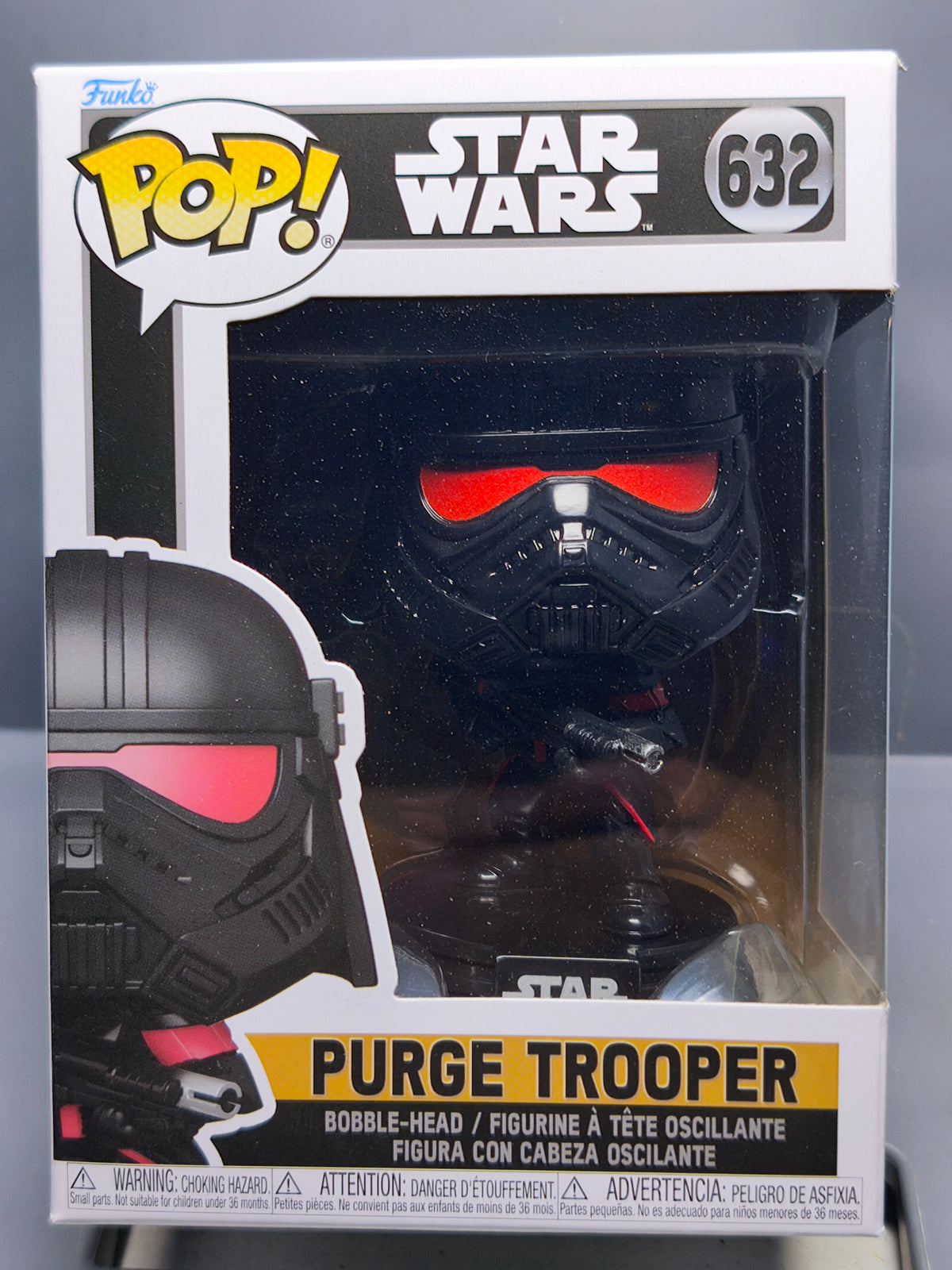 Funko Pop! Star Wars N° 632 Purge Trooper (Posture de Combat) (NG117)