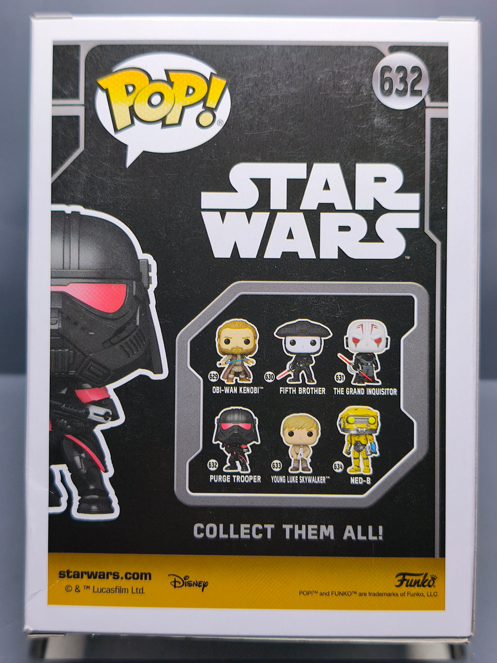Funko Pop! Star Wars N° 632 Purge Trooper (Posture de Combat) (NG117)