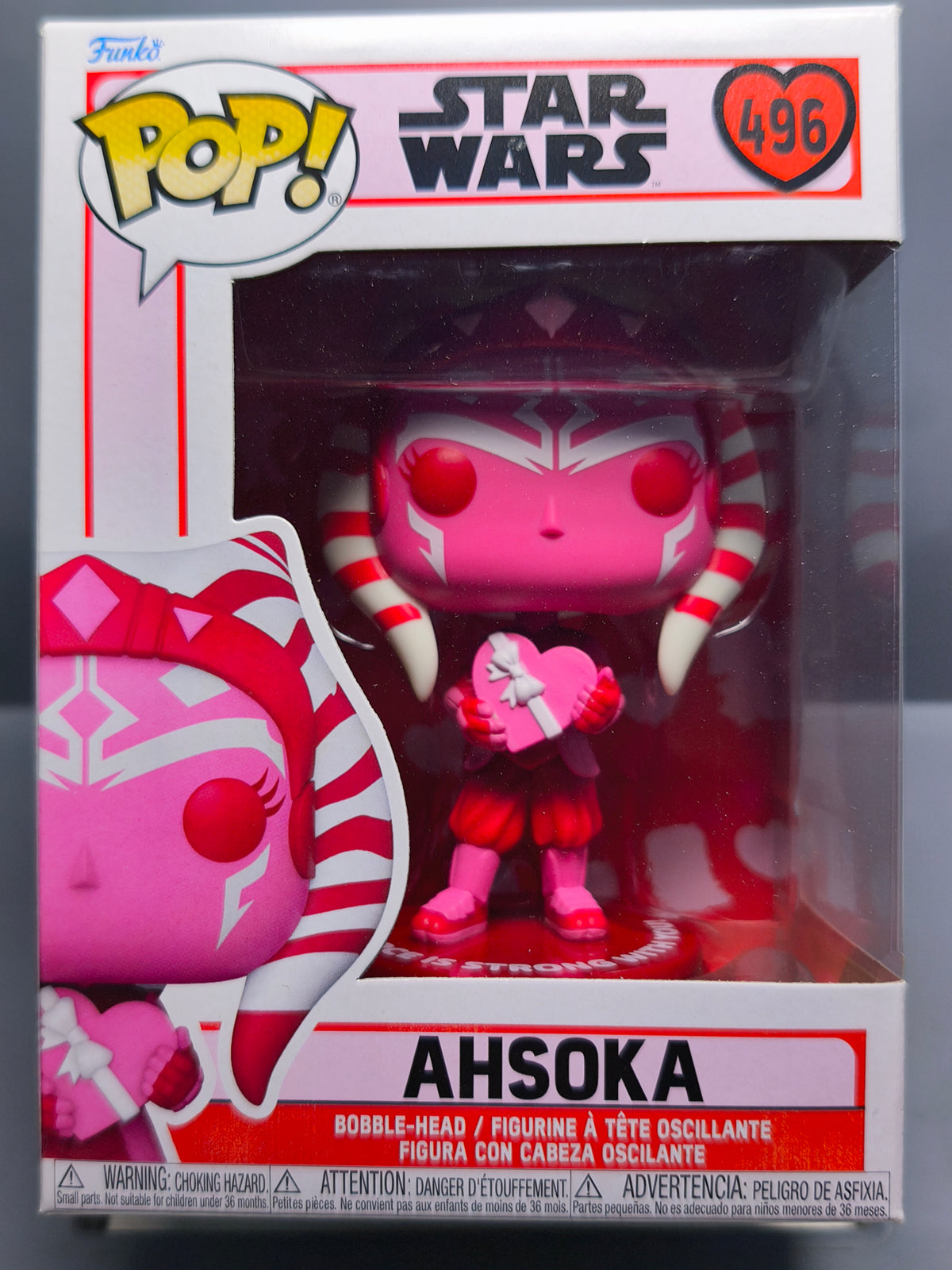 Funko Pop! Star Wars Valentines 496 Ahsoka (F25)