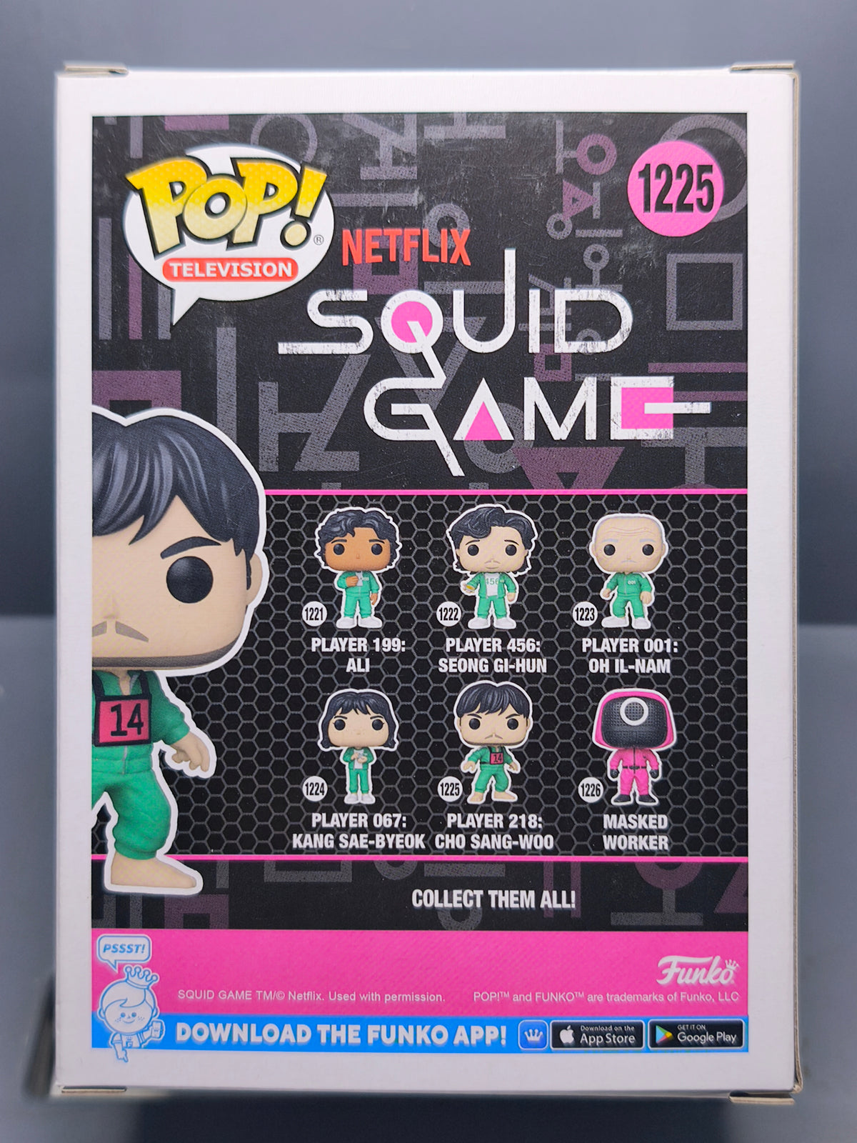 Funko Pop! SQUID GAME 1225 Sang-Woo 218   (FU01)