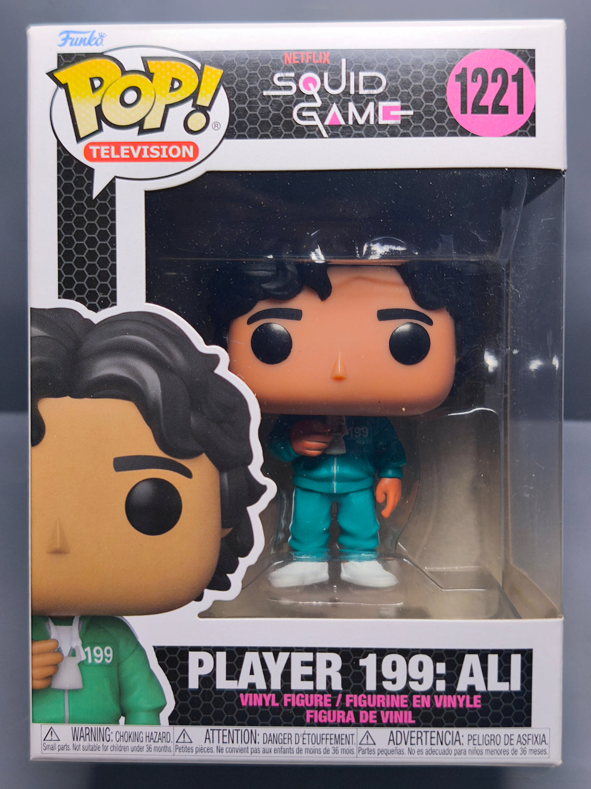 Funko Pop! SQUID GAME 1221 Player 199 Ali  (F14)