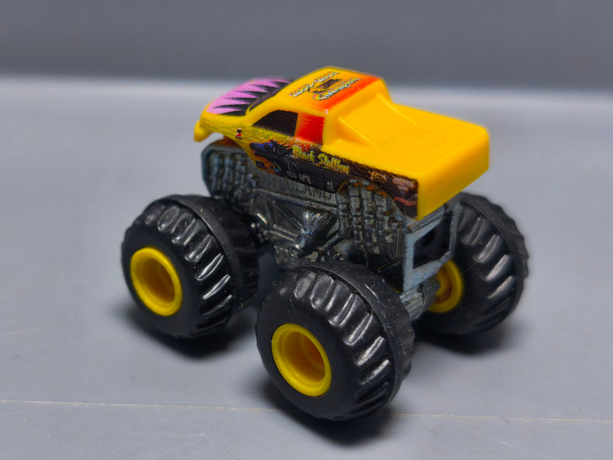 Hot Wheels Monster Jam Mighty Minis Black Stallion Mini Monster Truck Diecast (A01)