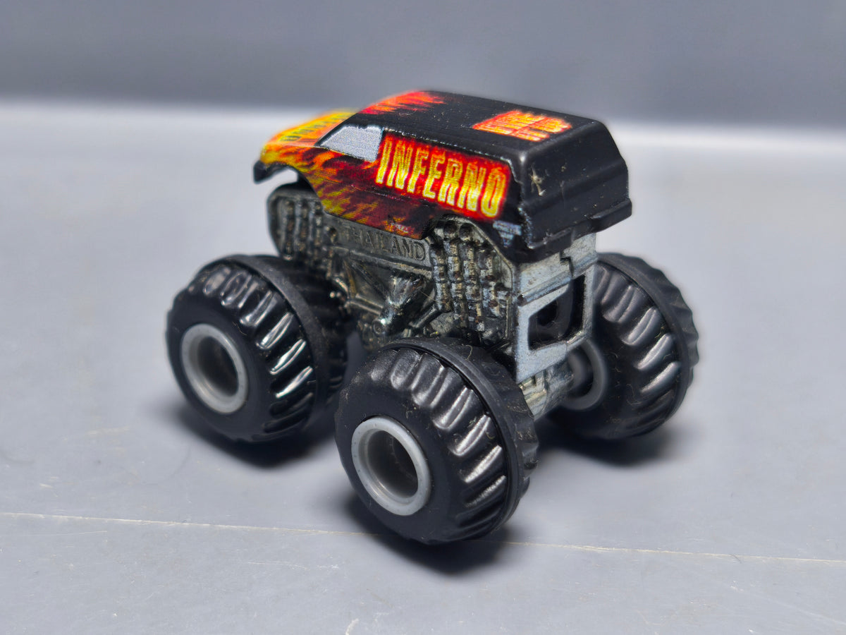 Hot Wheels Monster Jam Mighty Minis Inferno Mini Monster Truck Diecast (A01)