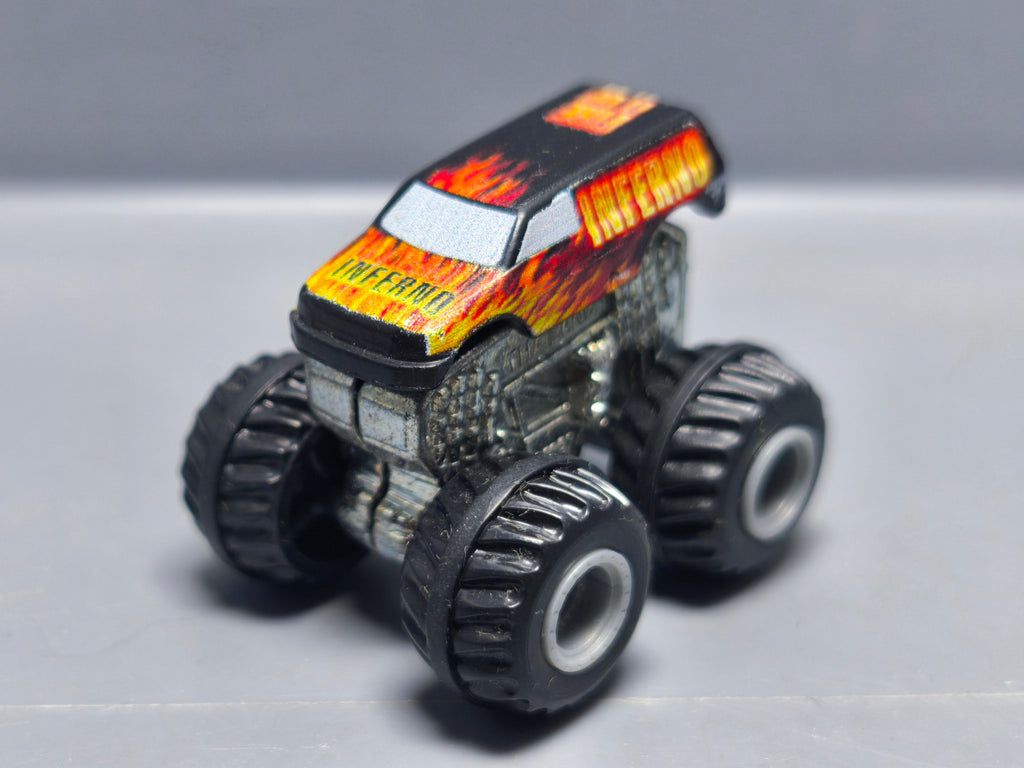 Hot Wheels Monster Jam Mighty Minis Inferno Mini Monster Truck Diecast (A01)