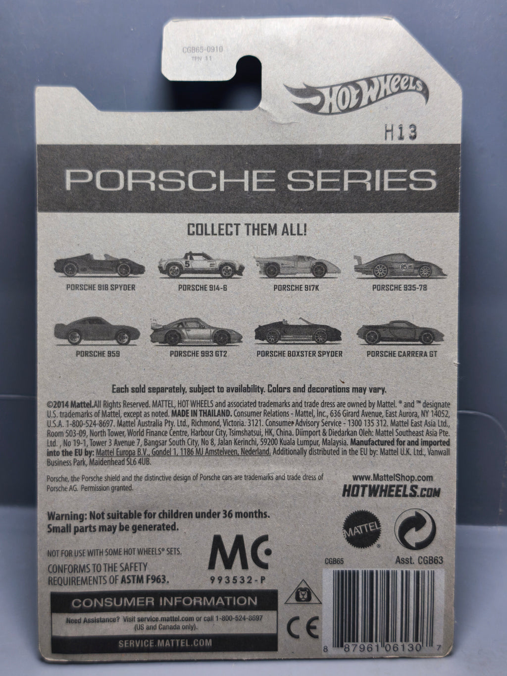 Hot Wheels Porsche Series 914-6 (CP04)