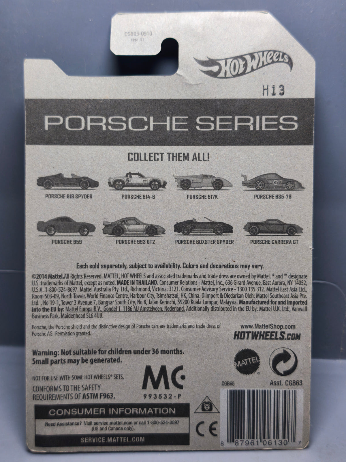 Hot Wheels Porsche Series 914-6 (CP04)