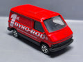Renault Trafic Dyno-rod rouge corgi juniors made in gt britain (CP04)