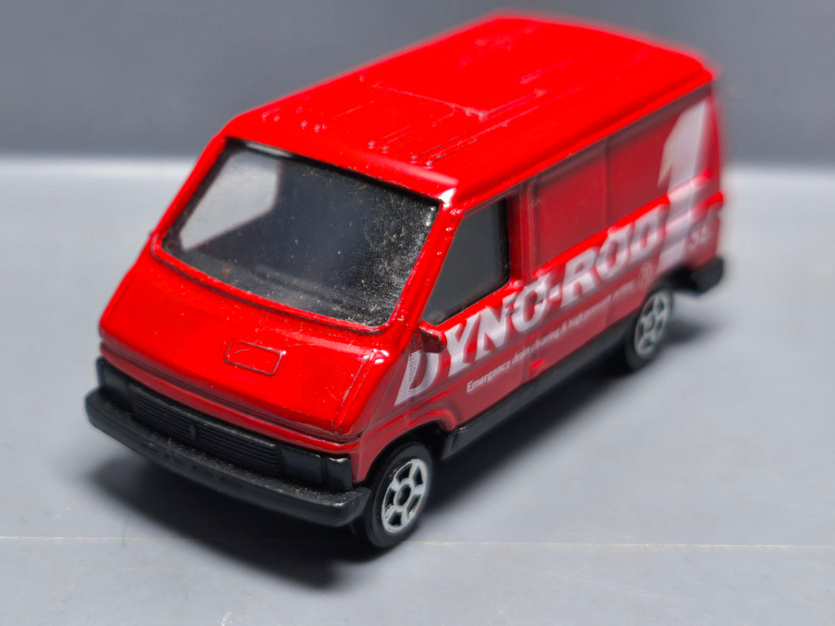 Renault Trafic Dyno-rod rouge corgi juniors made in gt britain (CP04)