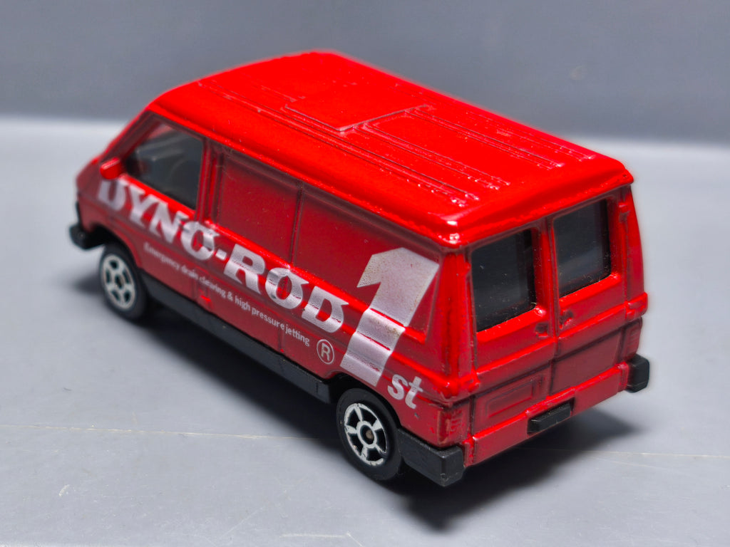 Renault Trafic Dyno-rod rouge corgi juniors made in gt britain (CP04)