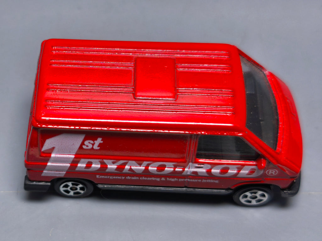 Renault Trafic Dyno-rod rouge corgi juniors made in gt britain (CP04)