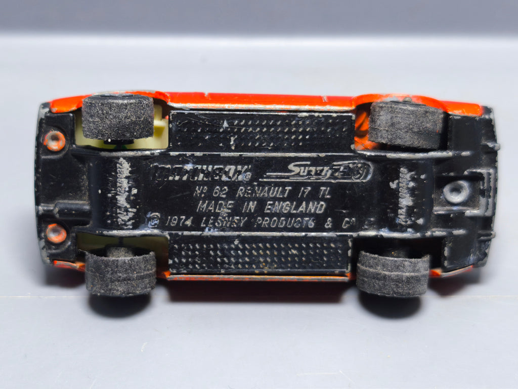 Renault 17 TL matchbox superfast n°62 lesney england (A01)