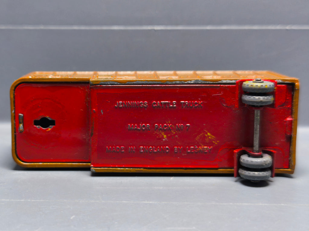 Thames Trader jennings cattle truck matchbox major pack n°7 lesney england (A01)