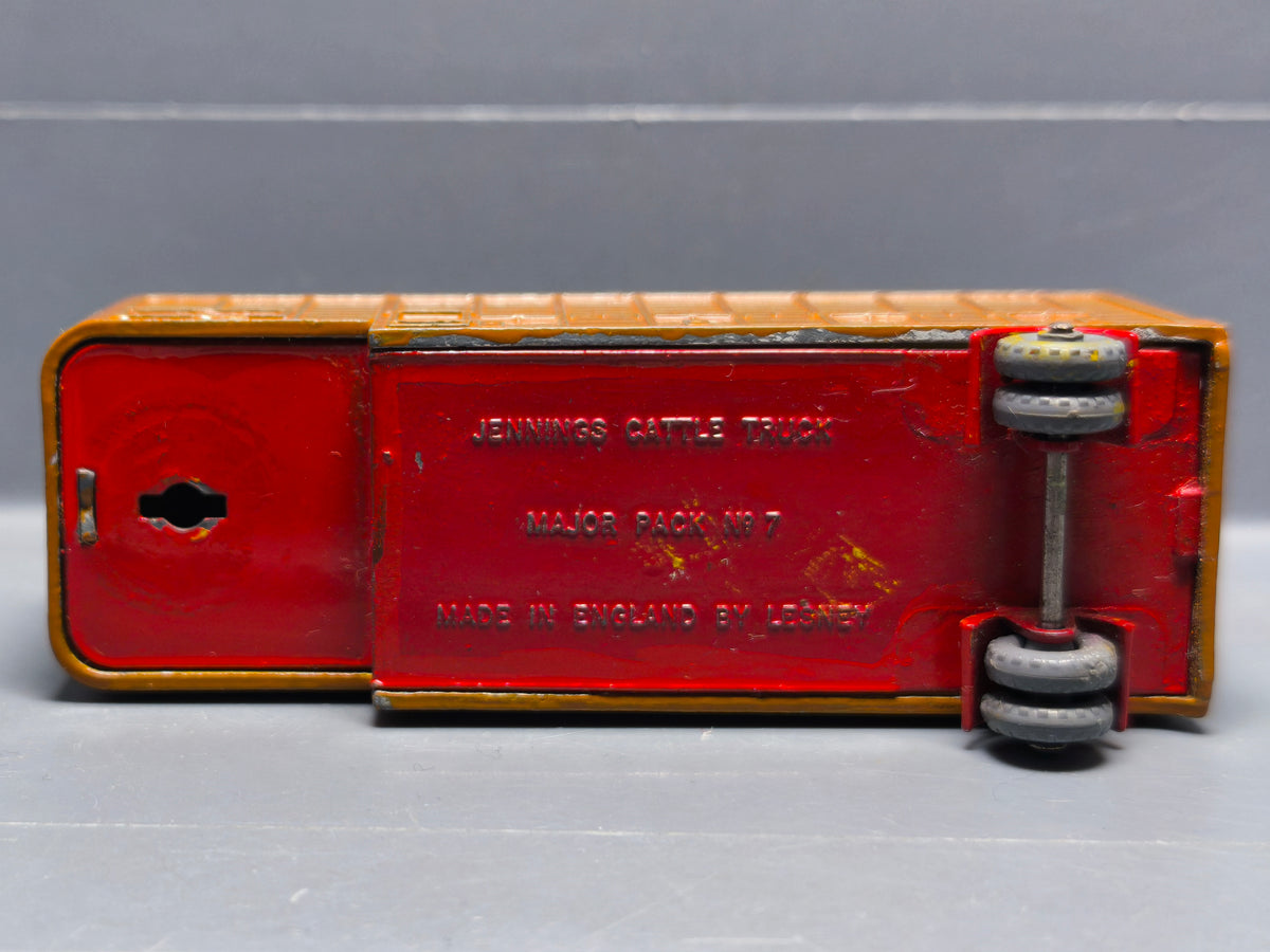 Thames Trader jennings cattle truck matchbox major pack n°7 lesney england (A01)