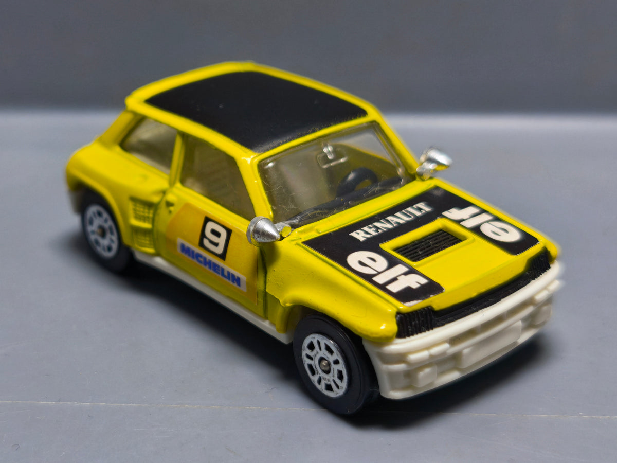 Corgi Renault 5 Turbo elf Michelin n°9 base blanche made in gt britain (A02)