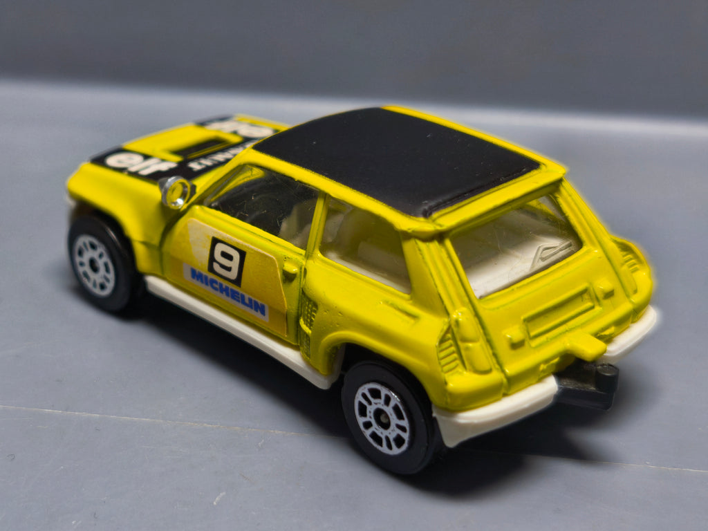 Corgi Renault 5 Turbo elf Michelin n°9 base blanche made in gt britain (A02)