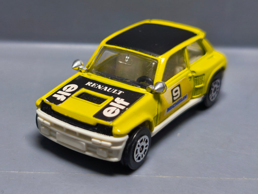 Corgi Renault 5 Turbo elf Michelin n°9 base blanche made in gt britain (A02)