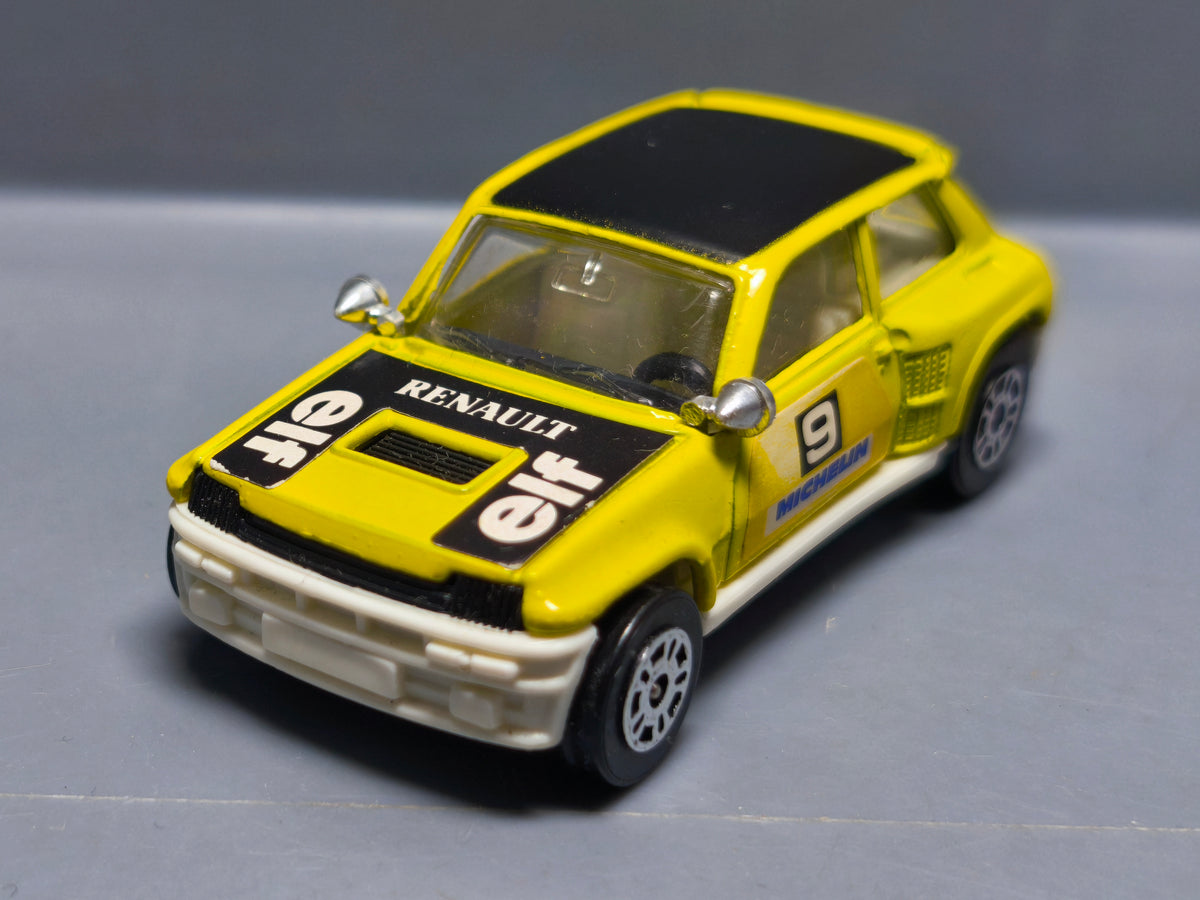 Corgi Renault 5 Turbo elf Michelin n°9 base blanche made in gt britain (A02)