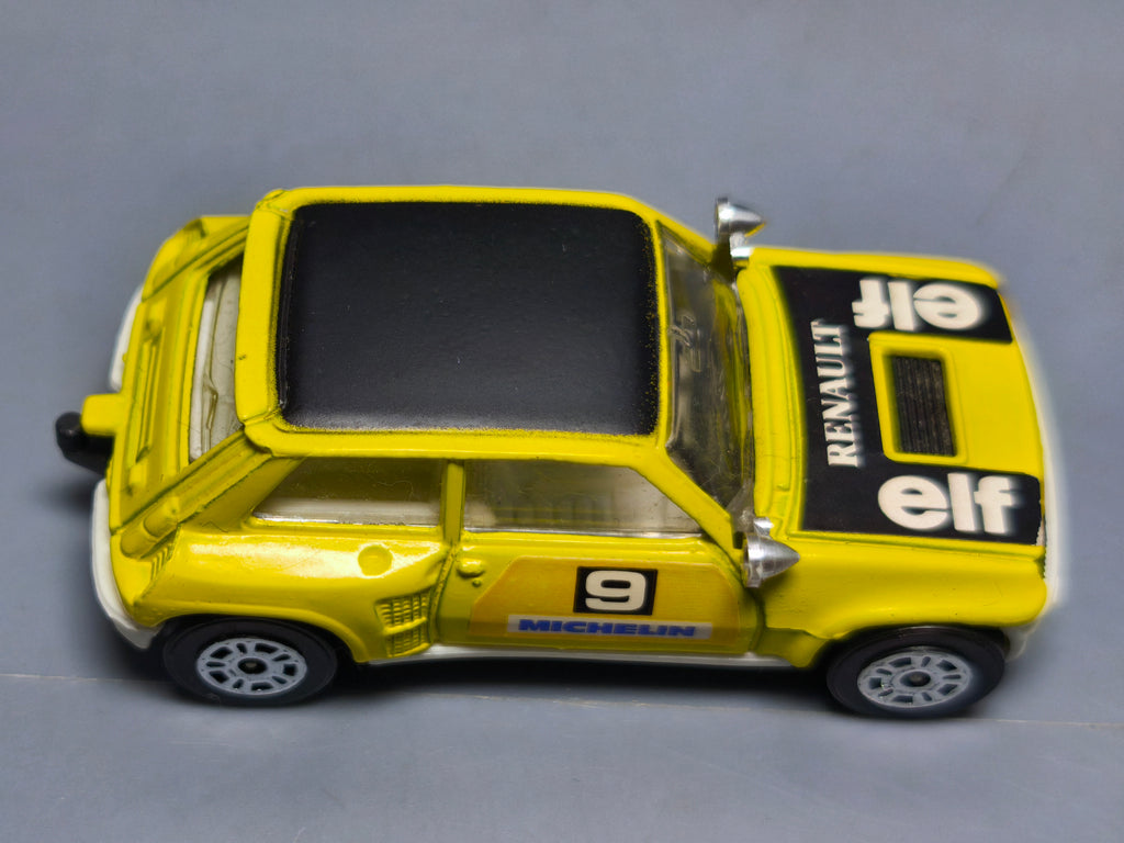 Corgi Renault 5 Turbo elf Michelin n°9 base blanche made in gt britain (A02)