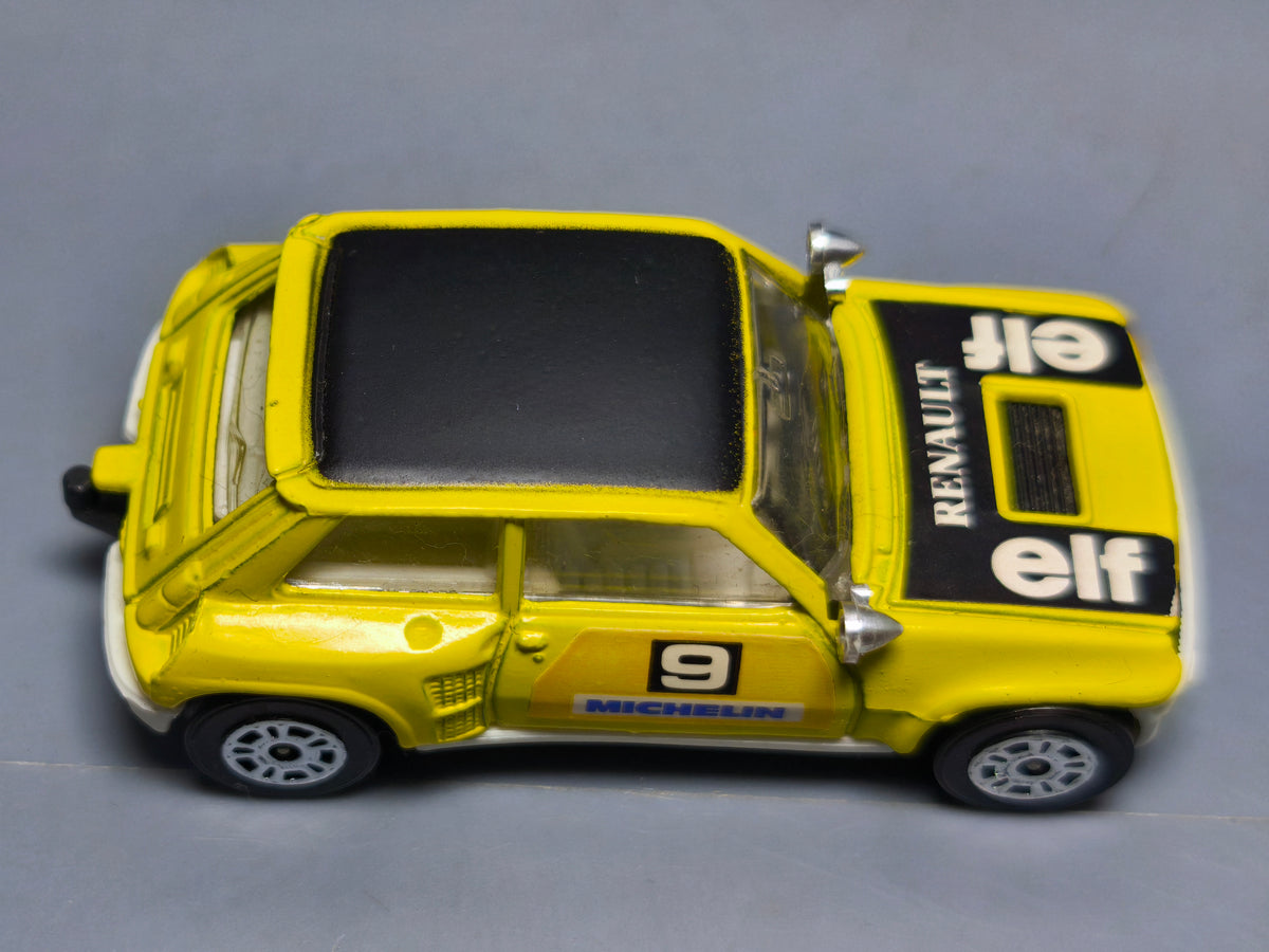 Corgi Renault 5 Turbo elf Michelin n°9 base blanche made in gt britain (A02)