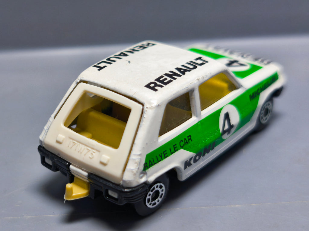 Matchbox Renault 5 TL le Car Michelin Koni rallye n°4 n°21 made in england (A02)