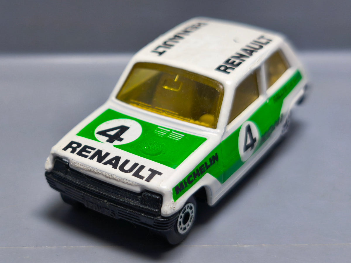 Matchbox Renault 5 TL le Car Michelin Koni rallye n°4 n°21 made in england (A02)