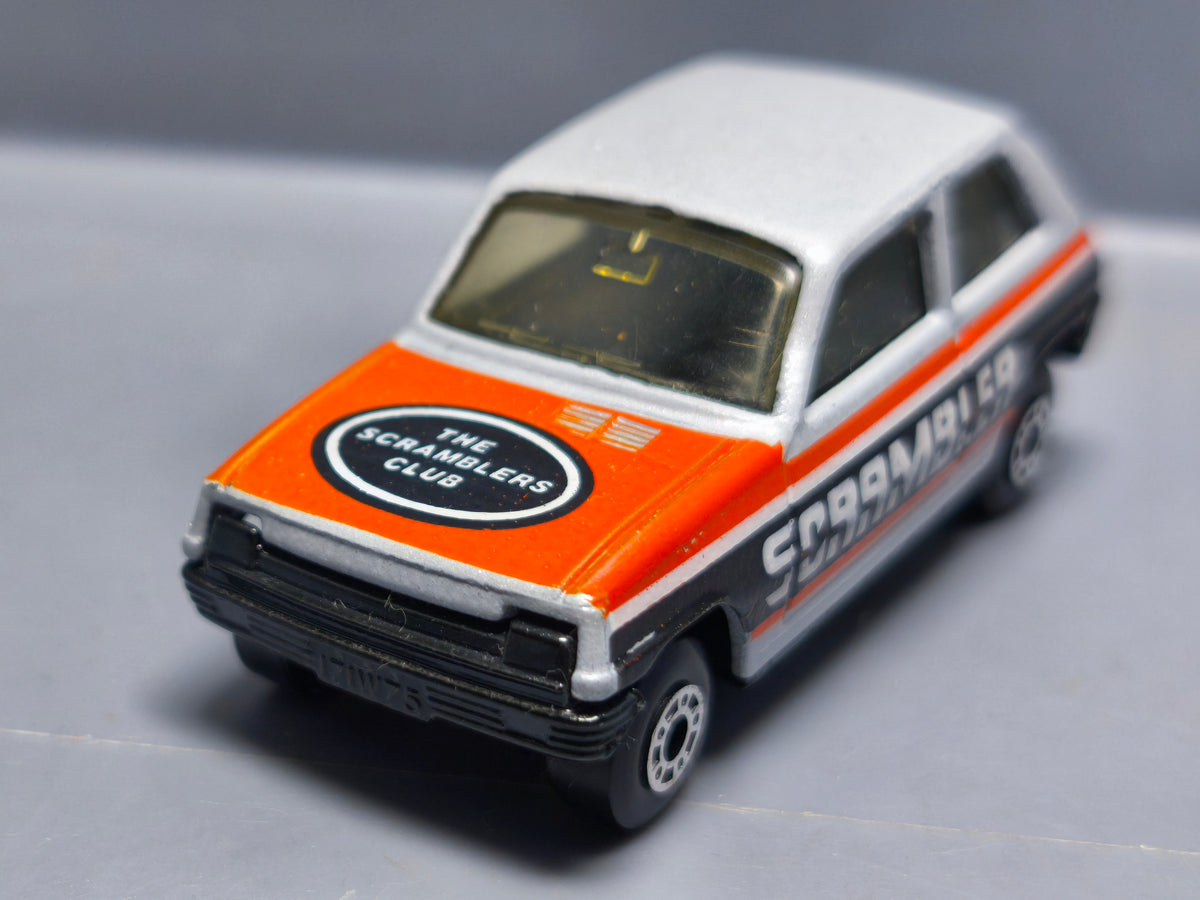 Matchbox Renault 5 TL The Scramblers Club n°21 made in macau (A02)