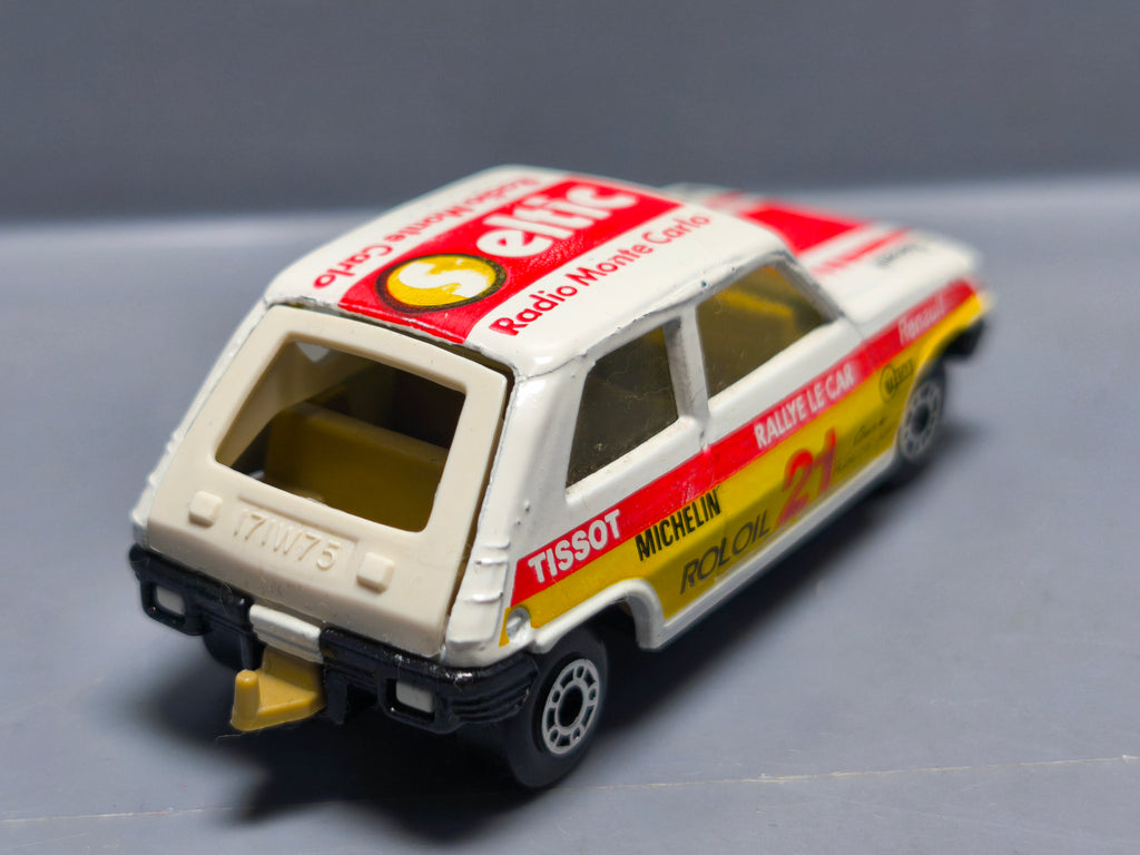 Matchbox Renault 5 TL Michelin Seltic Radio Monte Carlo made in england (A02)
