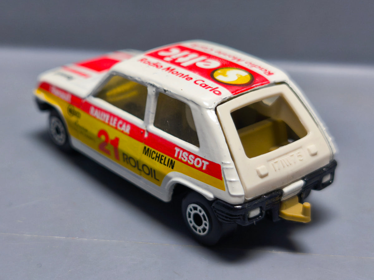 Matchbox Renault 5 TL Michelin Seltic Radio Monte Carlo made in england (A02)