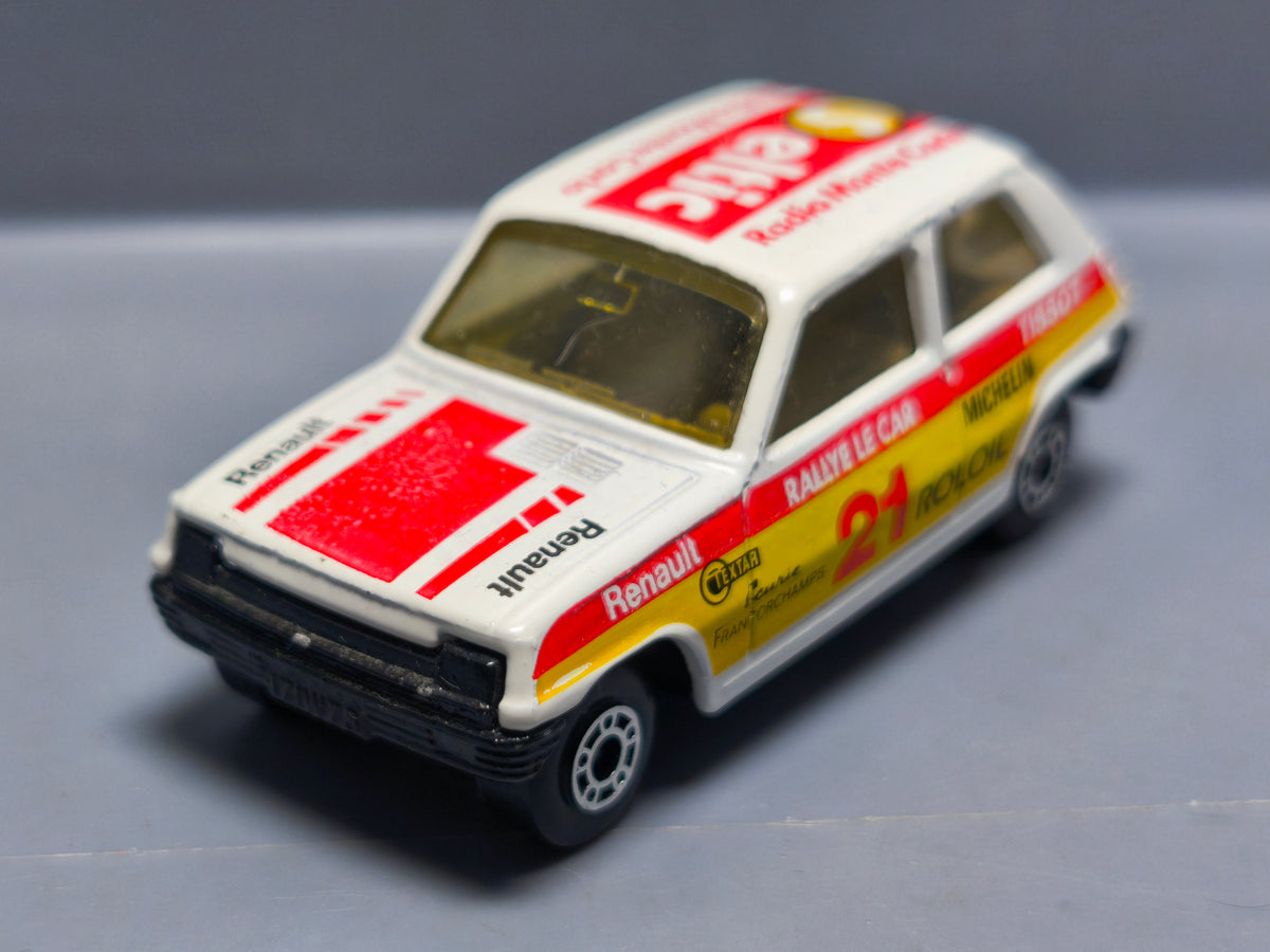 Matchbox Renault 5 TL Michelin Seltic Radio Monte Carlo made in england (A02)
