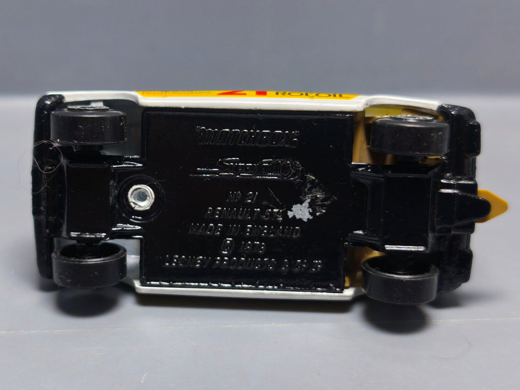 Matchbox Renault 5 TL Michelin Seltic Radio Monte Carlo made in england (A02)