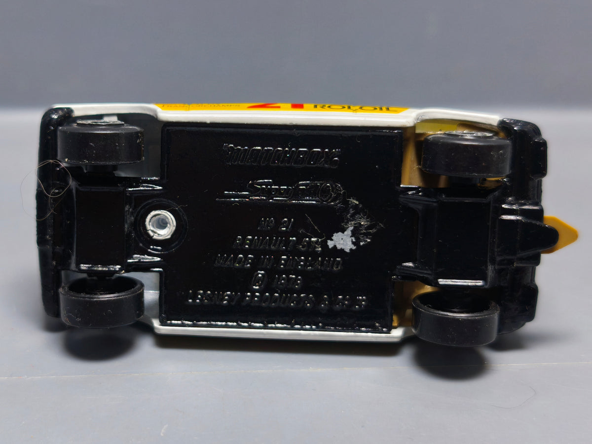 Matchbox Renault 5 TL Michelin Seltic Radio Monte Carlo made in england (A02)