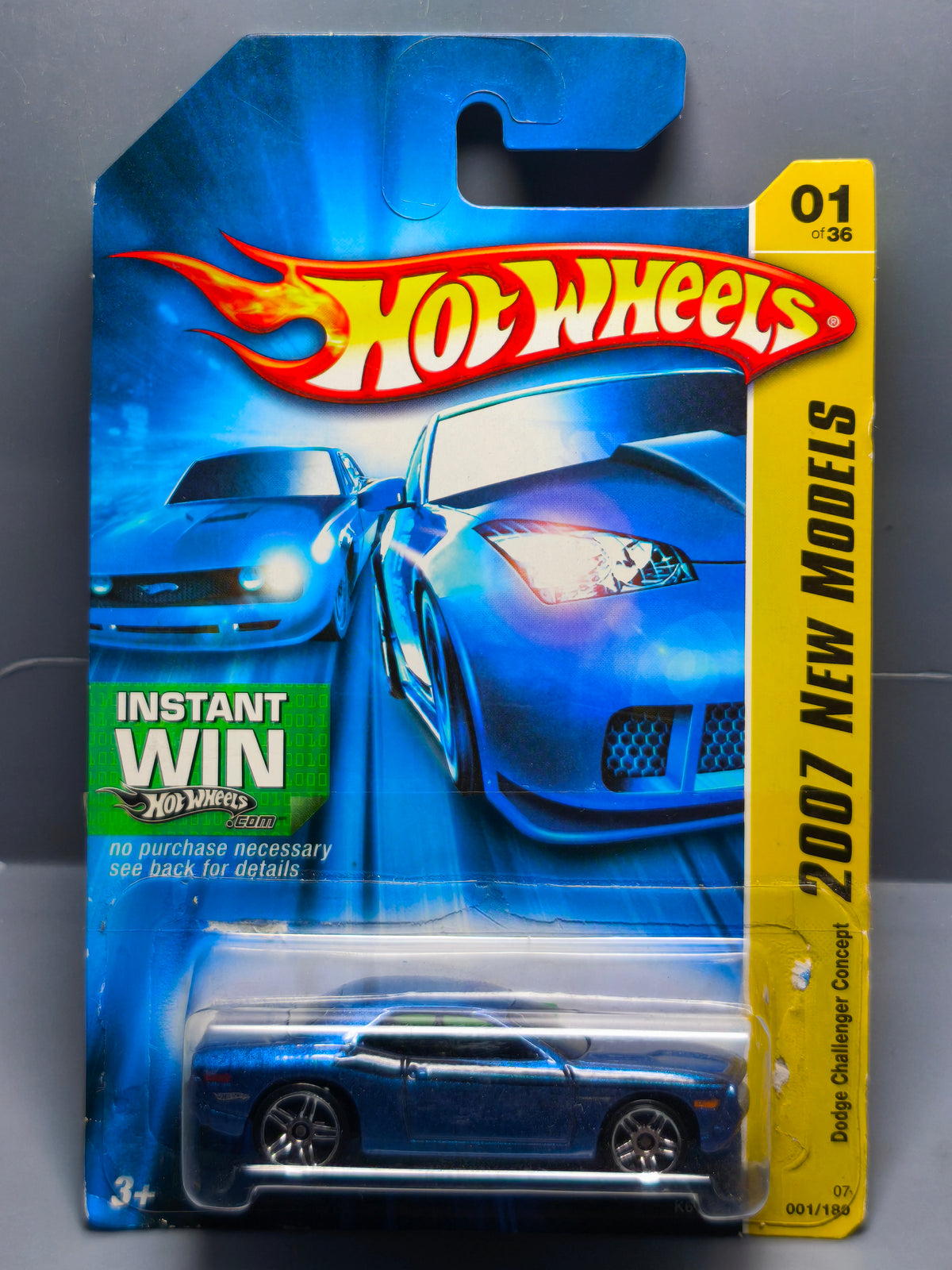 Hot Wheels Dodge Challenger Concept  2007-001 (DV013)