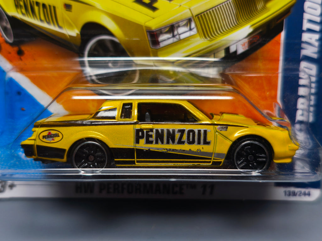 Hot Wheels Buick Grand national 2011-139 Pennzoil  (DV013)