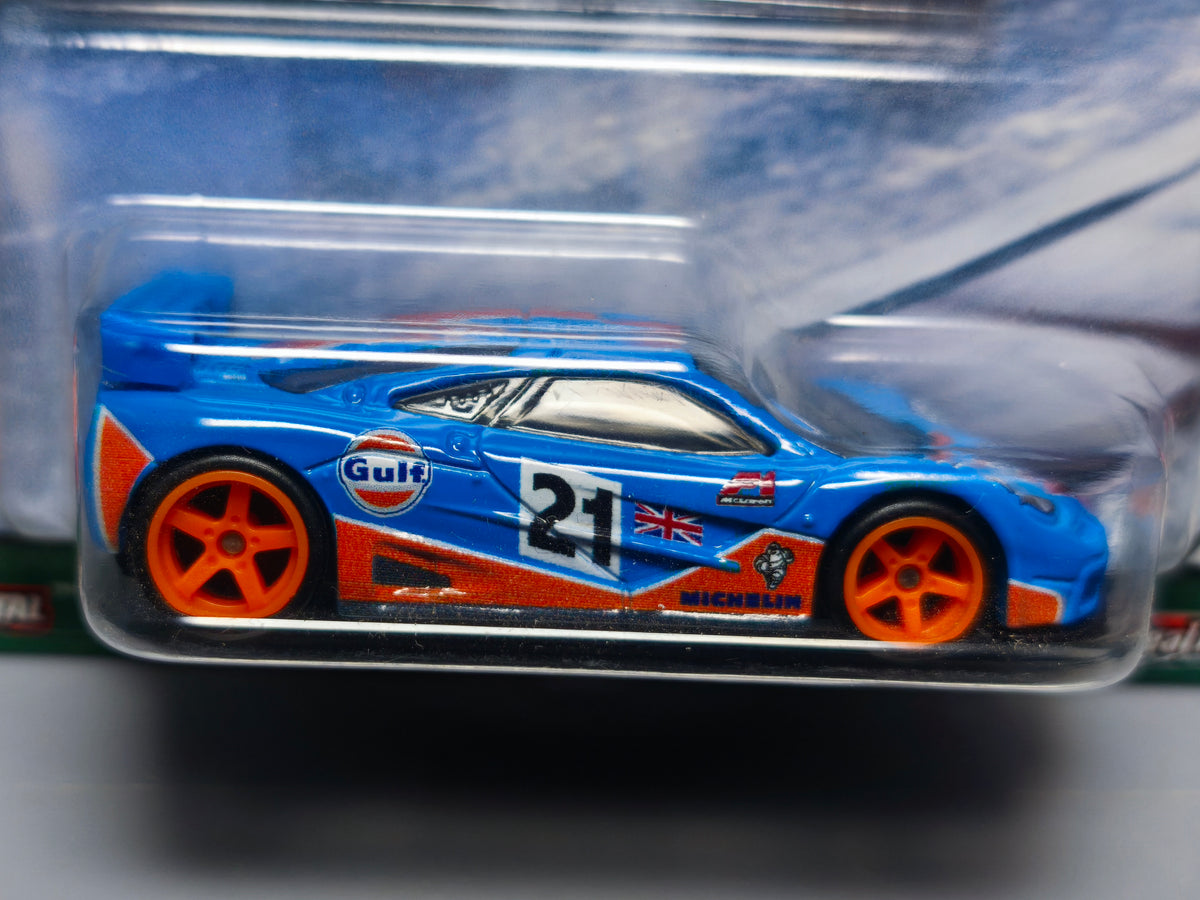Hot Wheels British horse power McLaren F1 GTR Gulf  (NG66)