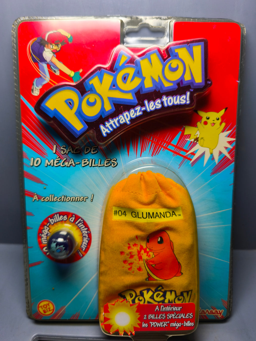 Lansay Pokémon 1 sac de 10 mega billes année 2000 (CT08)