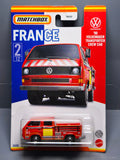 Matchbox Série France '90 Volkswagen Transporter Crew Cab avec détail benne (NP51)